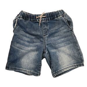 Kidpik Boys Denim Jean Shorts elastic waist Size XS 5/6 Y